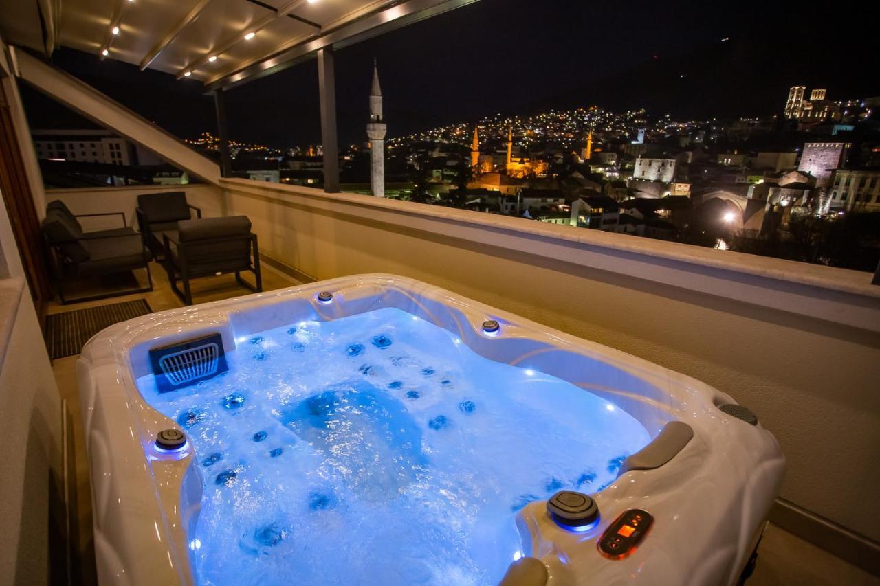 Sky Penthouse Old Bridge With Sauna And Jacuzzi Mostar Kültér fotó
